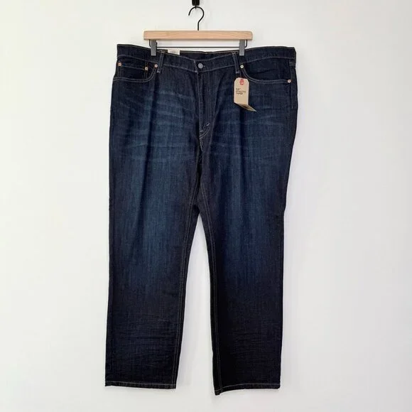 NWT Levi’s Mens Jeans 46x34 Big & Tall 541 Athletic Taper Blue Casual Stretch - Picture 8 of 11
